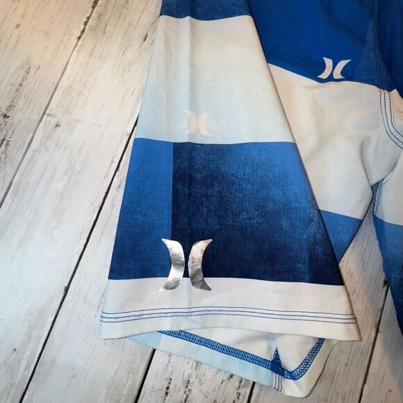 Hurley Phantom Hybrid Board Shorts Big Boys Size 20 (30 Waist) y2k Surf Swim - Picture 9 of 9